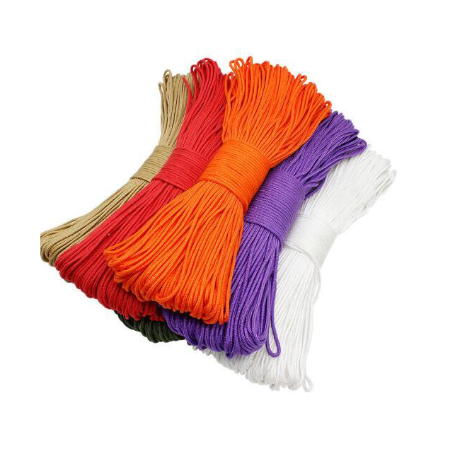 尼龙绳子编织绳捆绑绳晾衣绳橘红色10mm 100米-中盛云商