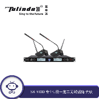 富林达(proFulinda) SR-930D 专业U段一拖二无线话筒家用家庭KTV麦克风舞台演出 会议  SR-930D会议