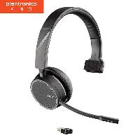 缤特力(Plantronics) B4210 USB单耳头戴式耳机耳麦/无线蓝牙/时尚简约  B4210 USB-A