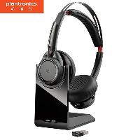 缤特力(Plantronics) B825M /Focus UC主动降噪蓝牙耳机 无线消噪商务办公耳麦(可连接电脑+手机)  B825M