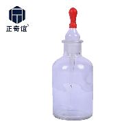 正奇谊 玻璃滴瓶 滴瓶 滴管带红皮头全套 白滴瓶60ml(3个)  正奇谊 玻璃滴瓶 滴瓶 滴管带红皮头全套 白滴瓶60ml(3个)