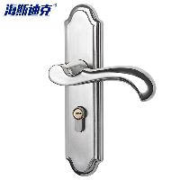 海斯迪克 HKCL-32 不锈钢木门执手锁 门锁 静音房门锁 精品小50静音锁  HKCL-32