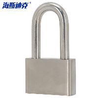 海斯迪克 HK-5157 304不锈钢挂锁 电力表箱锁防水锁头 工程锁具 五金工业安全挂锁 60mm长梁通开  HK-5157 60mm长梁通开