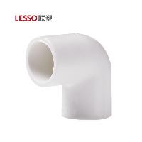 联塑(LESSO)PVC给水管管件配件 铜内丝直接头弯头通螺纹三通 25管帽堵头 90°弯头白色 dn25  联塑(LESSO)PVC给水管管件配件 铜内丝直接头弯头通螺纹三通 25管帽堵头 90°弯头白色 dn25