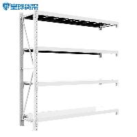 皇球 货架 多层仓储货架 储物架 铁架子展示架 240kg/层 灰白色四层副架 长200*宽40*高200cm  240kg/层 灰白色四层副架长200*宽40*高200cm