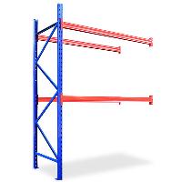 皇球 货架 重型仓储货架 横梁托盘式货架 外径长270*宽100*高360cm1.5吨/层 3层层板 副架  外径长270*宽100*高360cm1.5吨/层 3层层板 副架