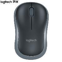 罗技(Logitech)M185鼠标 无线鼠标 黑色灰边  罗技(Logitech)M185鼠标 无线鼠标 黑色灰边
