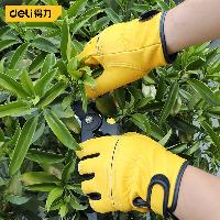 得力 (deli) 可触屏设计园艺手套种花工具花园工具花艺手套防水防滑均码带魔术贴 DL581152  得力 (deli) 可触屏设计园艺手套种花工具花园工具花艺手套防水防滑均码带魔术贴 DL581152