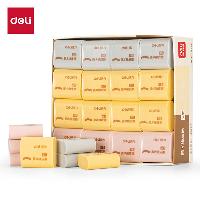 得力(deli)48块柔软橡皮擦 多彩绘画橡皮 7543  得力(deli)48块柔软橡皮擦 多彩绘画橡皮 7543