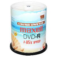 麦克赛尔(Maxell)DVD-R光盘 刻录盘 空白光盘 光碟 M2系列16速4.7G 珍珠白桶装100片  麦克赛尔(Maxell)DVD-R光盘 刻录盘 空白光盘 光碟 M2系列16速4.7G 珍珠白桶装100片