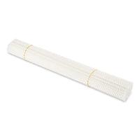 得力(deli)3847 财务装订机专用透明装订铆管Φ4.8mm*500mm 100支/盒装  3847