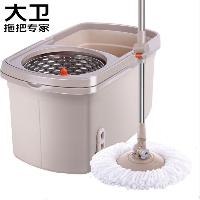 大卫 旋转拖把36cm杆伸缩99-127cm 2头加厚拖布 D6双驱动免手洗  大卫 旋转拖把36cm杆伸缩99-127cm 2头加厚拖布 D6双驱动免手洗