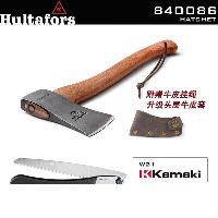 HULTAFORS 斧头HB人工锻造户外家用开山露营工具劈柴 840086(升级牛皮套带挂绳) +W21  840086(升级牛皮套带挂绳)+W21
