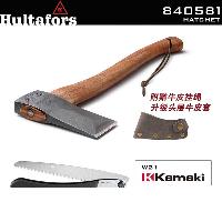HULTAFORS 斧头HB人工锻造户外家用开山露营工具劈柴 840581(升级牛皮套带挂绳) +W21  840581(升级牛皮套带挂绳)+W21