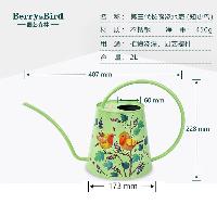 Berry&Bird 长嘴浇花水壶家用花卉盆栽多肉洒水壶高颜值园艺摆件2L 长嘴2L洒水壶-知更鸟  长嘴2L洒水壶-知更鸟