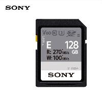 索尼(SONY)128GB SD存储卡 SF-E128A E系列U3 V60读速270MB/s IP57防护等级相机内存卡  索尼(SONY)128GB SD存储卡 SF-E128A E系列U3 V60读速270MB/s IP57防护等级相机内存卡