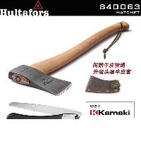 HULTAFORS 斧头HB人工锻造户外家用开山露营工具劈柴 840063(升级牛皮套带挂绳) +W21  840063(升级牛皮套带挂绳)+W21