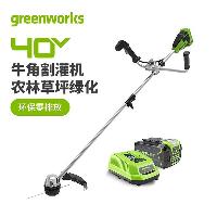 格力博x40V大功率专业电动割灌机高功率锂电打草机花园绿化充电式割草机 一电一充4ah套装/续航45分钟  一电一充4ah套装/续航45分钟