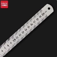 天章(TANGO)不锈钢直尺20cm 尺子  天章(TANGO)不锈钢直尺20cm 尺子