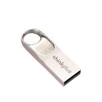 联想Thinkplus USB2.0 U盘 TU201plus/64G USB2.0接口 容量:64G 材质:锌合金 颜色:珍珠镍  USB2.0 U盘
