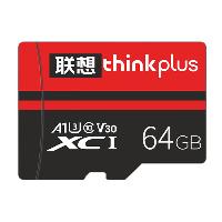 联想Thinkplus TF卡 TF102/64G Micro SD卡/TF卡 容量:64G 速度等级Class10/A1 读取速度可达100MB/S 颜色:红黑  TF卡