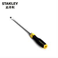 史丹利(STANLEY)强力型一字螺丝刀起子带磁性家用改锥 8x200mm STMT67286-8-23  史丹利(STANLEY)强力型一字螺丝刀起子带磁性家用改锥 8x200mm STMT67286-8-23