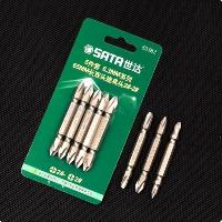 世达 电动批头 65MM 长双头十字批头59381双头十字批头 PH1细 5支装  世达 电动批头 65MM 长双头十字批头59381双头十字批头 PH1细 5支装