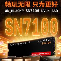 西部数据(WD)SSD固态硬盘M.2接口 SN7100 PCIe4.0 笔记本台式机固态硬盘 AI电脑配件 SN7100 2TB  西部数据(WD)SSD固态硬盘M.2接口 SN7100 PCIe4.0 笔记本台式机固态硬盘 AI电脑配件 SN7100 2TB