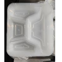 食品级微波快餐盒分体四格 150套/箱  食品级微波快餐盒分体四格 150套/箱
