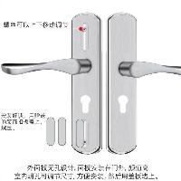 虎顿(HOTUN)卧室门锁室内家用通用型房门木门锁具免改孔可调节门把手 KTS03  虎顿(HOTUN)卧室门锁室内家用通用型房门木门锁具免改孔可调节门把手 KTS03
